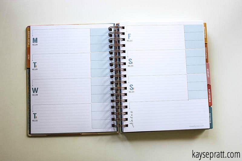 LiveWell Planner Spread - KaysePratt.com