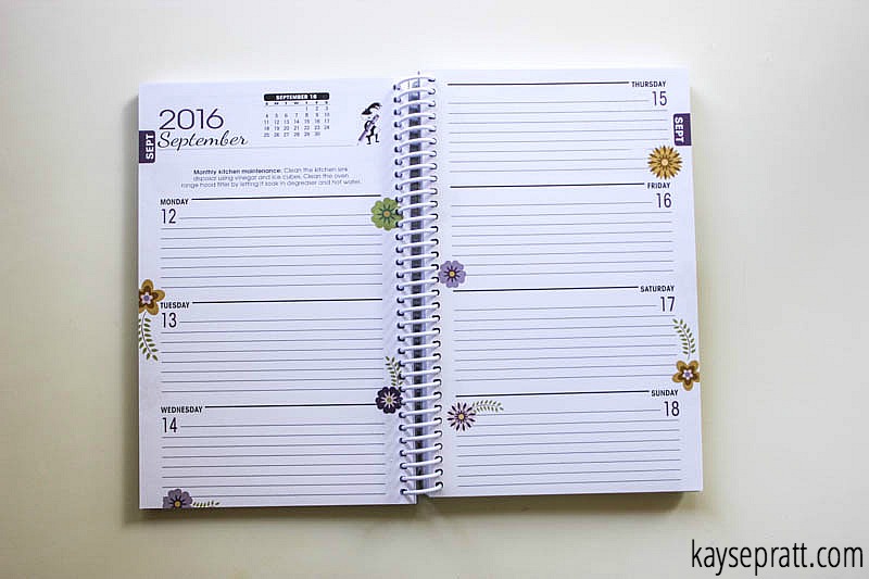 Mommas Little Helper Planner Spread - KaysePratt.com