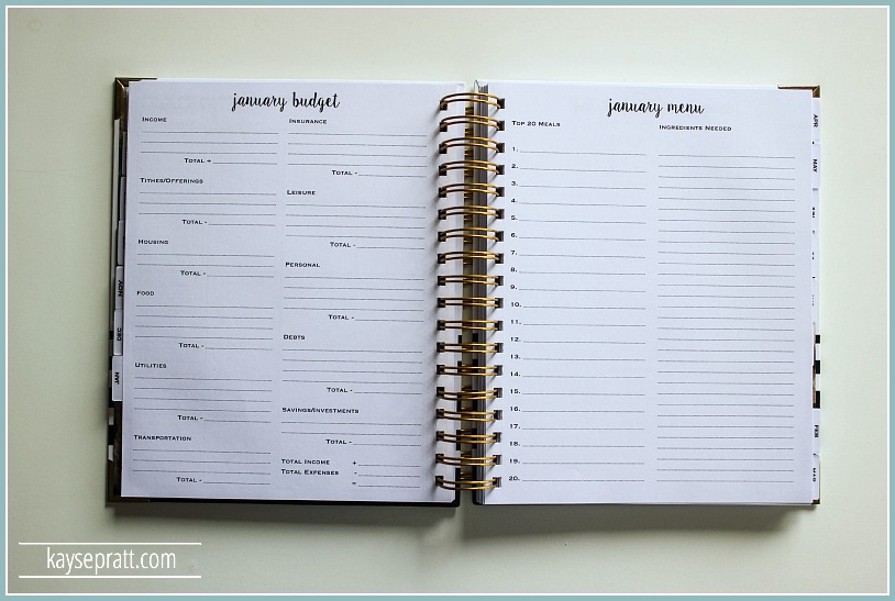 The Ultimate Planner Review 2016 - KaysePratt