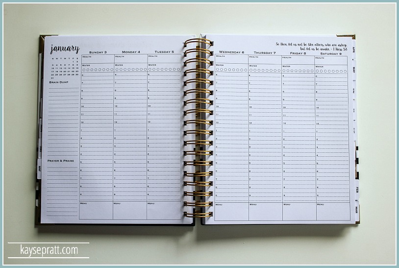 The Ultimate Planner Review 2016 - KaysePratt
