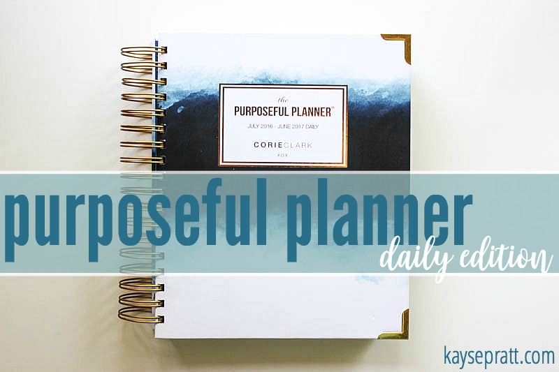 Purposeful Planner Daily Edition - KaysePratt.com