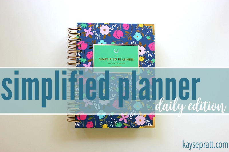 Simplified Planner Daily Edition - KaysePratt.com