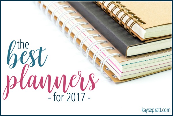 The Best Planners for 2017! (And a peek into my planning system)